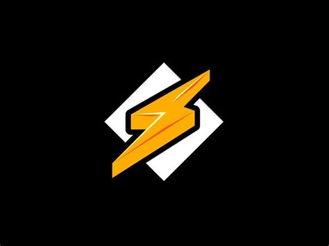 Yellow Lightning Bolt Logo - LogoDix