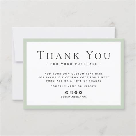 Customer Thank You Cards & Templates | Zazzle | Business thank you ...