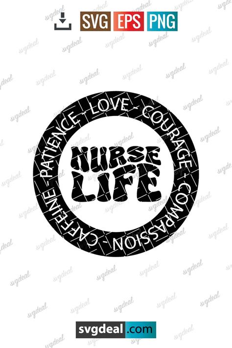 Free Nurse Life Svg - SVGDeal.com