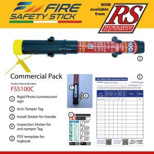 FIRE SAFETY STICK - RS Workshop Equipment