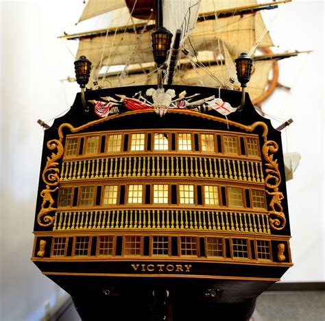 HMS Victory Museum Quality 10 feet - Handcrafted Wooden Model Ship