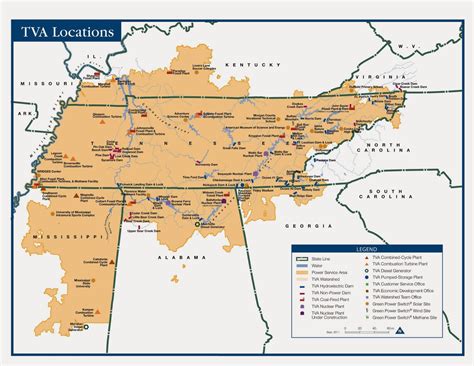 Tva Public Land Map - Bobine Stephani