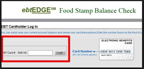 How To Check Ebtedge Food Stamp Balance @ www.ebtEDGE.com