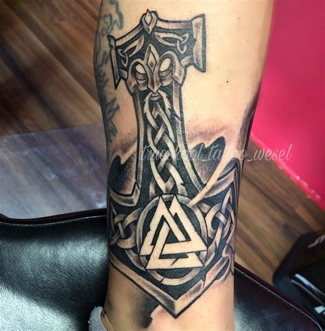 Thors Hammer Tattoo Ideas