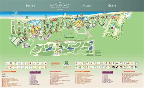 Moon Palace Golf and Spa Resort | Cancun, Mexico| Resort Map – Resort Maps