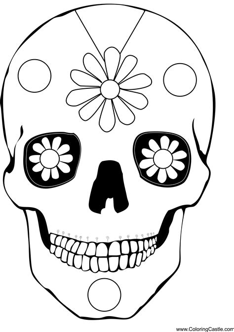 Dia De Los Muertos Masks Printables