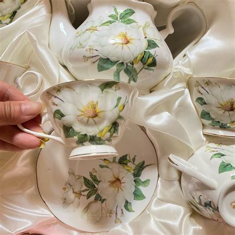 Dining | English Floral China Tea Set Designed By Englands Royal ...