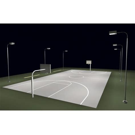 Basketball Court Lighting For Half & Full Courts