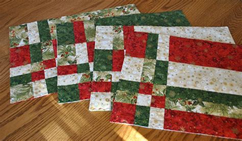 Christmas Patchwork, Christmas Placemats, Holiday Quilts, Christmas ...