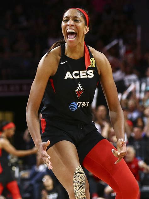 Las Vegas Aces foward A’ja Wilson finds groove with efficiency | Aces ...