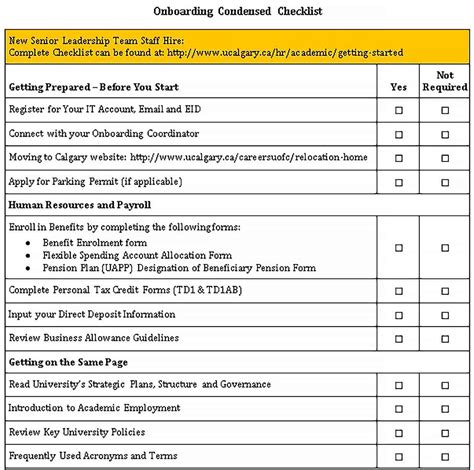 Offboarding Checklist Template Word - Printable Word Searches