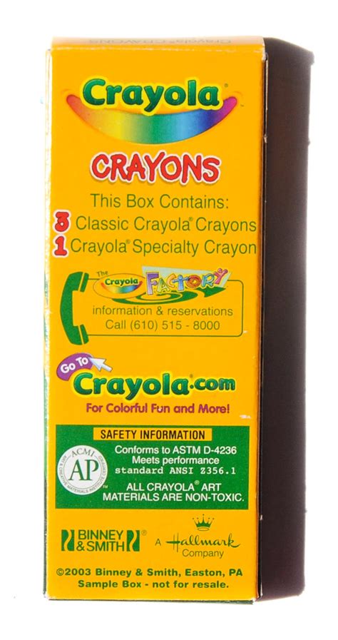 Crayola Factory Crayons: What's Inside the Box | Jenny's Crayon Collection