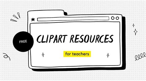 Free Educational Clipart For Teachers