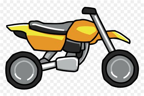 Cartoon Dirt Bike Png, Transparent Png - vhv