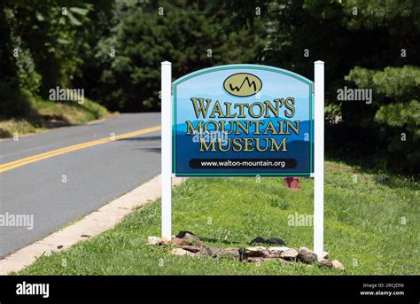 The Walton's Mountain Museum in Virginia, USA Stock Photo - Alamy