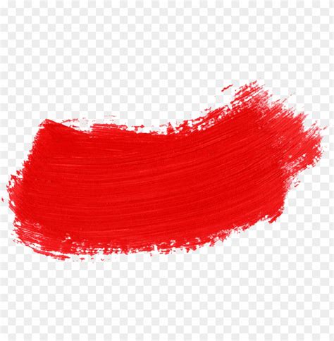 Aint Brush Png Image With Transparent Background - Red Paint Brush ...