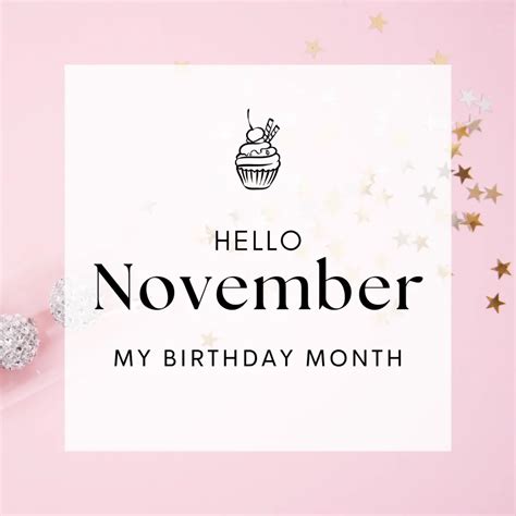 Hello November My Birthday Month Images 2022 for Instagram