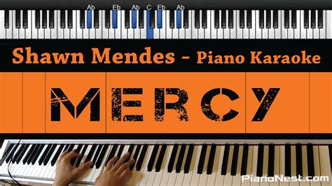 Shawn Mendes - Mercy - Piano Karaoke / Sing Along / Cover with Lyrics ...