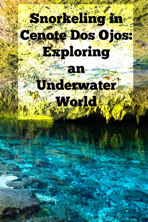 Snorkeling in Cenote Dos Ojos: Exploring an Underwater World » Lavi was ...