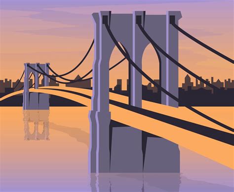 Brooklyn Bridge Vector at GetDrawings | Free download