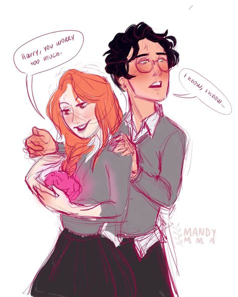 Harry Potter And Ginny Weasley Fan Art