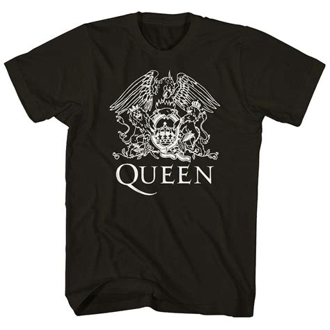 Queen T-Shirt | Official Crest Logo Queen T-Shirt