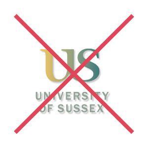 Logo : For designers : Brand : University of Sussex