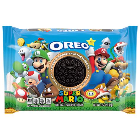 Super Mario™ OREO Chocolate Sandwich Cookies, Limited Edition, 12.2 oz ...