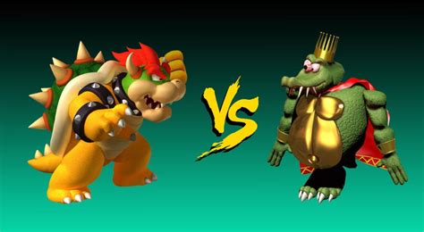 Bowser vs King K. Rool by AlexDeco on DeviantArt