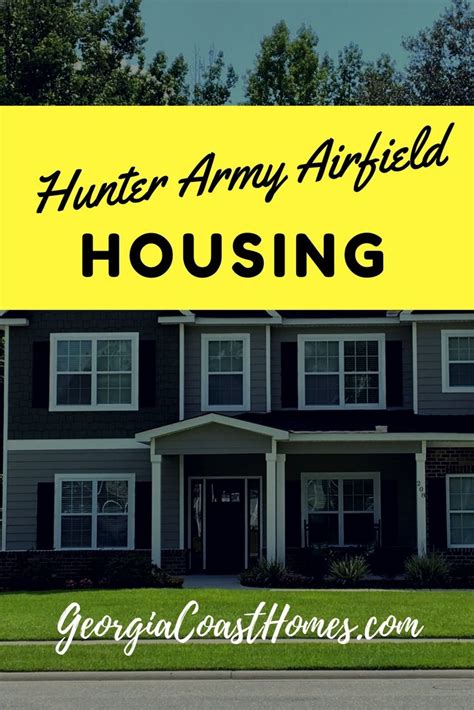 Hunter Army Airfield Housing | Army, Savannah real estate, Hunter