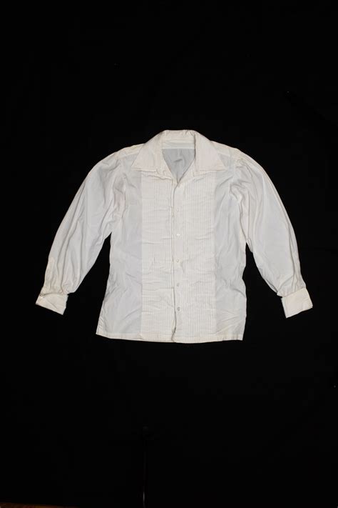 Lot Detail - Frank Sinatra Owned & Worn Ruffled 1969 Tuxedo Shirt