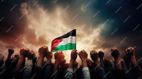 Premium AI Image | Solidarity with Palestine