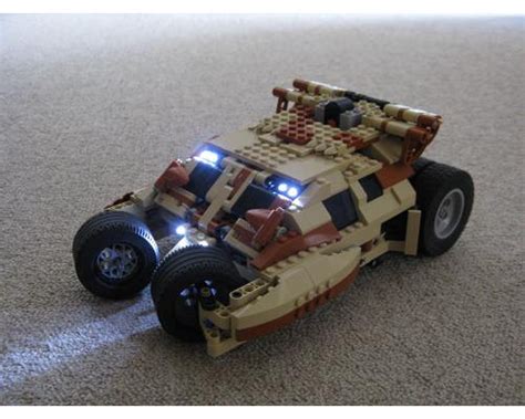 LEGO MOC Motorized Batman Tumbler by Mahj | Rebrickable - Build with LEGO