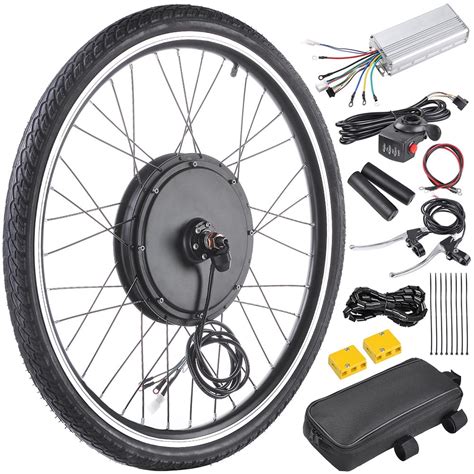 48V1000W 26" Front/Rear Wheel Electric Bicycle Motor Kit E-Bike ...