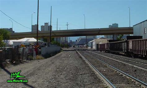 Train leaving Downtown Reno | Train leaving the Reno Amtrak Station in ...