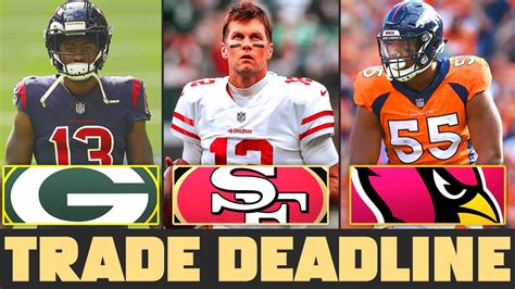 NFL Trades That Could Happen By The Deadline | 2022 NFL Trade Deadline ...