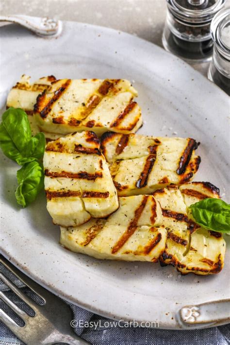 Grilled Halloumi (Gourmet Level Side or Topping!) - Easy Low Carb