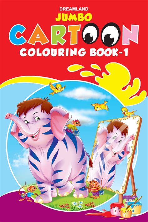 Jumbo Cartoon Colouring Set (5 Titles) – Lilthugs