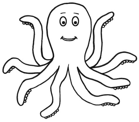 Free Octopus Black And White, Download Free Octopus Black And White png ...