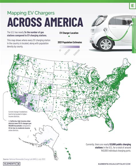 Interactive: EV Charging Stations Across the U.S. Mapped 🔋 in 2022 | Ev ...