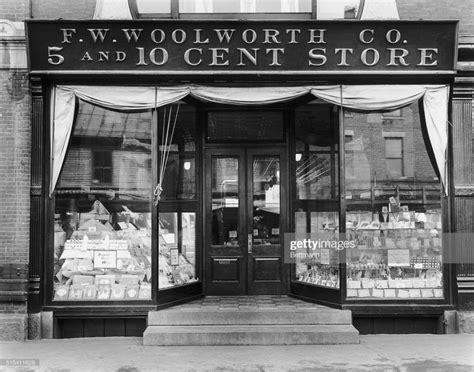 F.W. Woolworth 5 and 10 Cent Store Front View, Montpelier, Vermont 1910