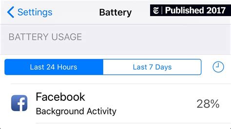 Slowing iPhone Battery Drain - The New York Times