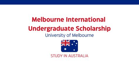 Melbourne International Undergraduate Scholarship - ScholarshipsPro