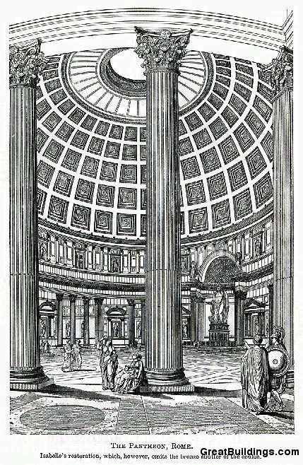 Pantheon Drawing at PaintingValley.com | Explore collection of Pantheon ...