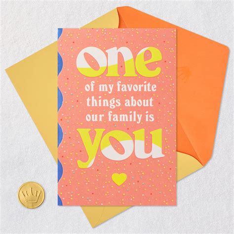 Proud to Call You Family Birthday Card for Relative - Greeting Cards ...