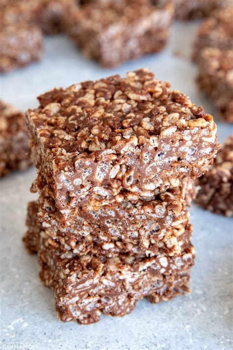 Chocolate Rice Krispies Treats Recipe – Not Enough Cinnamon