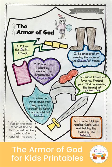 Armor Of God Printable Activities