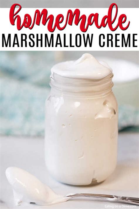 Marshmallow Creme Recipe - How to Make Marshmallow Cream