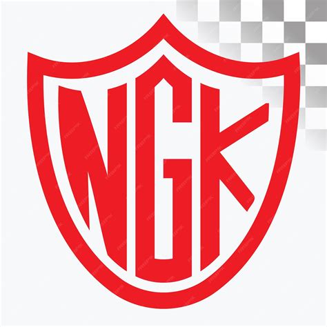 Premium Vector | NGK Letter Logo Design