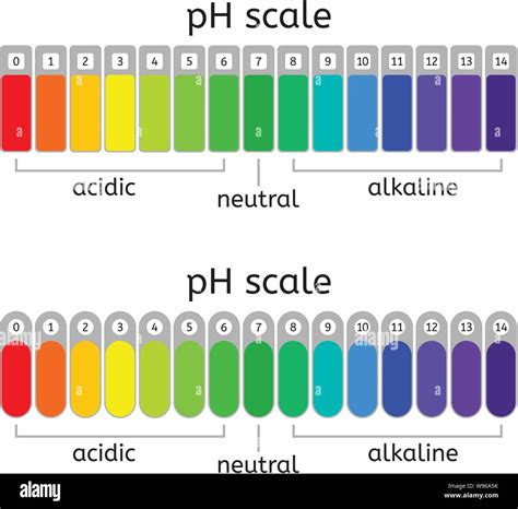 Ph Scale Horizontal